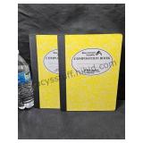 2 Composition Notebooks Yellow