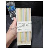 8 Inch Candles Striped
