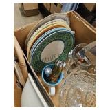 Misc Plates , Glass ETC