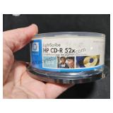 HP CD-R 52 X DVDs 25 CT
