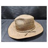 Leather Cowboy Hat SM/Med
