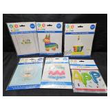6 Helium & Air Grade Party Balloons
