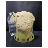 Cute Ceramic Sheep Figure