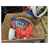 Box Of Misc Decor