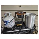Tank , Base & Turkey Fryer
