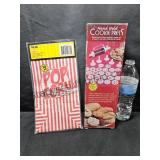 Cookie Press & Popcorn Bags