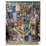 Harry Potter Shower Curtain & Hooks