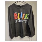 Black History Month Sweatshirt SZ 2XL