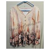 Long Sleeve Blouse SZ LG