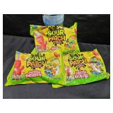 3 Bags Sour Patch jelly Beans