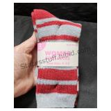 2 Pk Boot Socks SZ 4/10 Grey