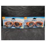 Adult Goggles Orange