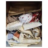 Older Linens, 2 Pillowcases, ETC