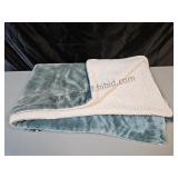 Small Throw Blanket Good Used