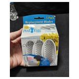 3 PK Pedi Egg Replacement Blades