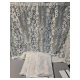 4 Lace Panels Each Are 60 x 80