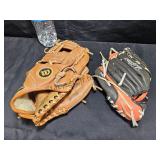 2 Baseball Gloves