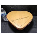 Large Longaberger Heart Basket