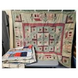 2 Older Quilts Some Loose Seams
