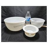 VTG Glass Bowls
