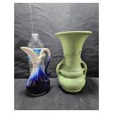 2 Pottery Vases