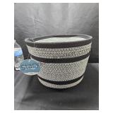 Black Braided Storage Basket