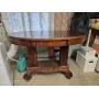 VTG Oval Table With Drawer 48 W