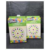 Mosaic Coaster Kit Yel,Grn,Purp