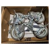 3/8 Bolt Heavy Duty Locking Casters