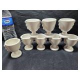 Ceramic Egg Cups White
