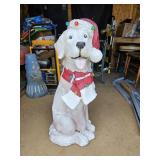 Adorable Poly Dog Greeter 30 Inches Tall