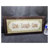 8x20 Live, Laugh, Love