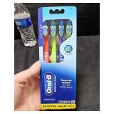 Red, Blue & Green Toothbrushes
