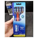 Red & Blue Toothbrushes