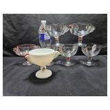 Morgantown Chanticleer Rooster Sherbert Glasses