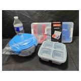 Plastic Storage & Snack Tray