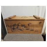 22 Inch Ducks Unlimited Wood Crate