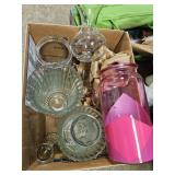 Glass Vases & Tea Cups