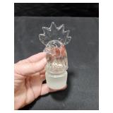 Heisey Rooster Decanter Stopper