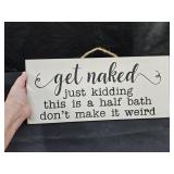 Get Naked Sign
