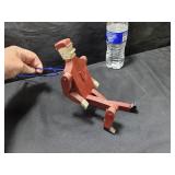 VTG Wood Walking Man