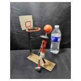 Basketball Player Welded Sculpture