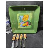 Pooh Plate & Teddy Spreaders