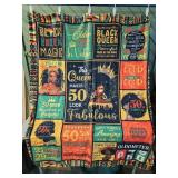 50 & Fabulous Throw