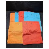 Large Denim Material Pillow Shams