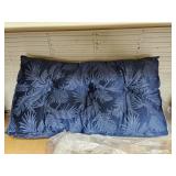 King Headboard Pillow / Wedge Blue Sealed