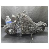Large Wire Motorcycle Sculpture