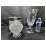 Crystal Candy Dish & Candle Lantern