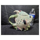 Ceramic Fish Teapot