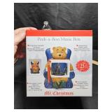Mr. Christmas Fiber Optic Bear Music Box